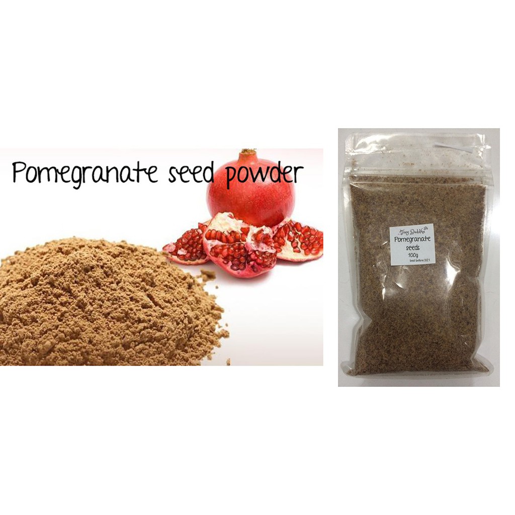 Organic Pomegranate seed or powder anardana 100g | Shopee Philippines