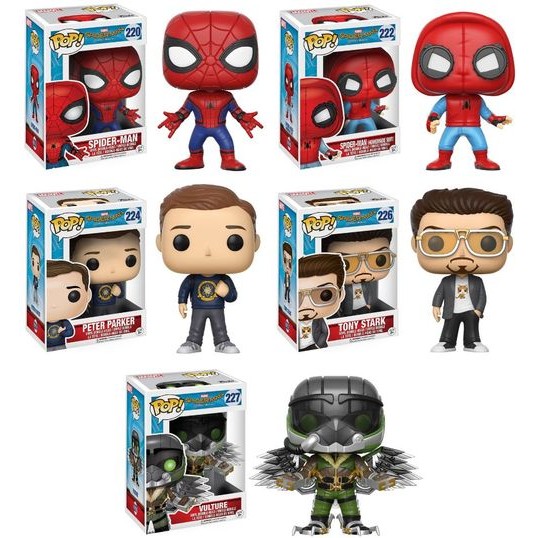 funko pop marvel spider man homecoming