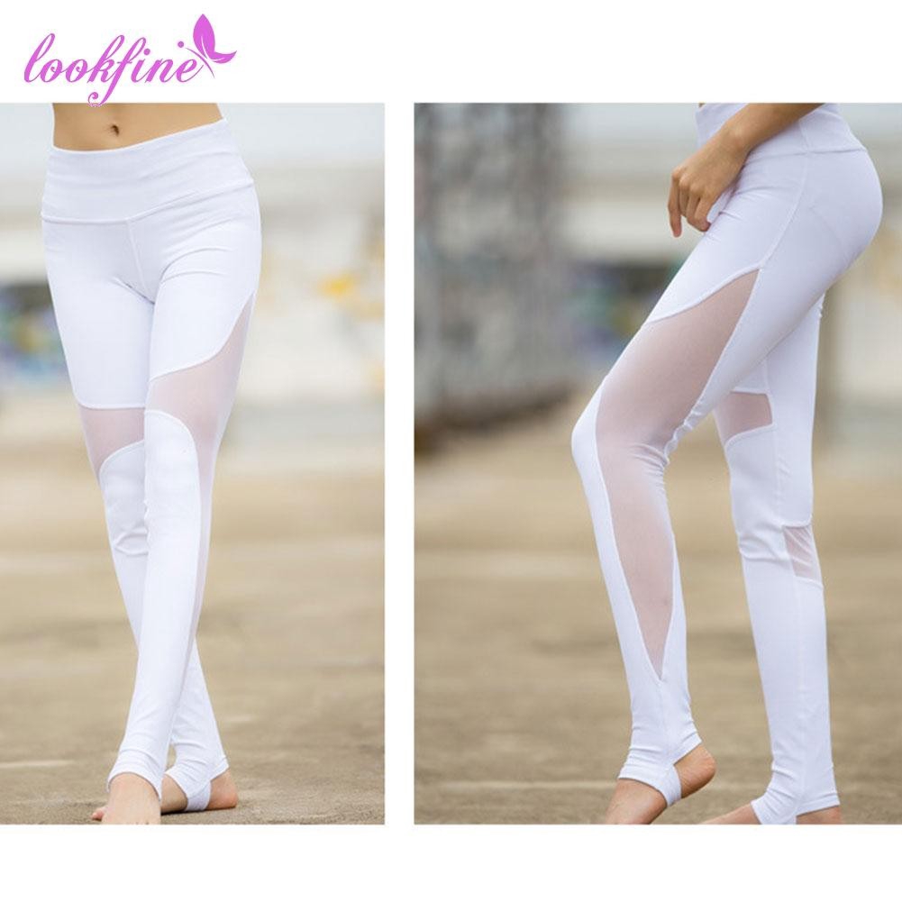 white high waisted leggings