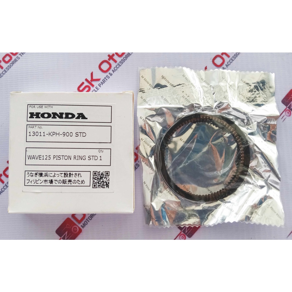 XRM 125/Wave 125 Piston Ring Set (STD) Shopee Philippines