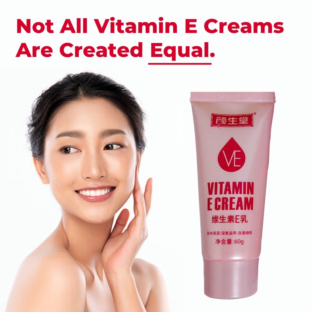 Vitamin E Cream Moisturizer Whitening Dark Spots Scar Vitamin