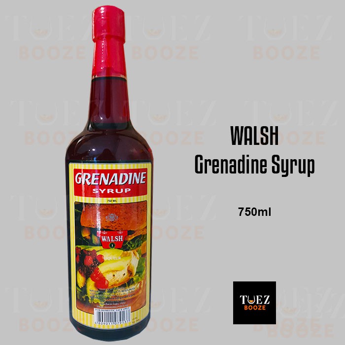 Walsh Grenadine 750ML Shopee Philippines