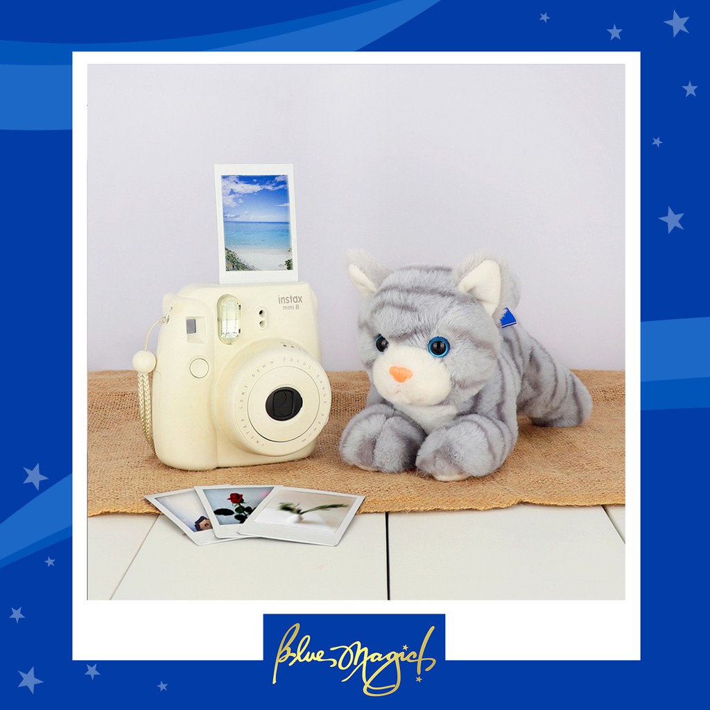 blue magic cat stuffed toy