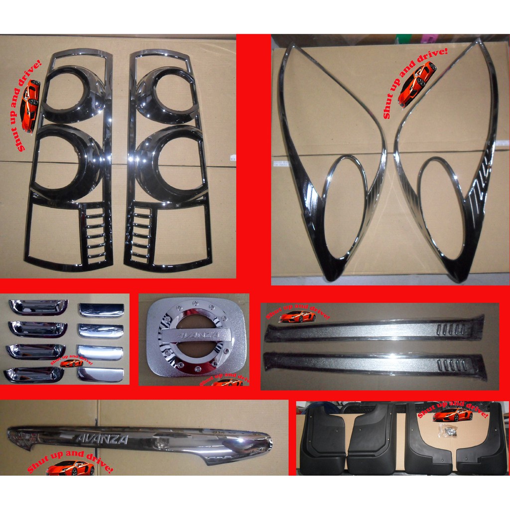  Accessories  for Toyota  Avanza  2005 to 2011 Shopee 