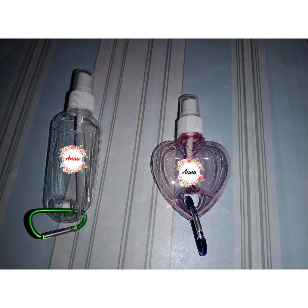 Personalized Customized Empty Alcohol Bottle 50ML permanent print