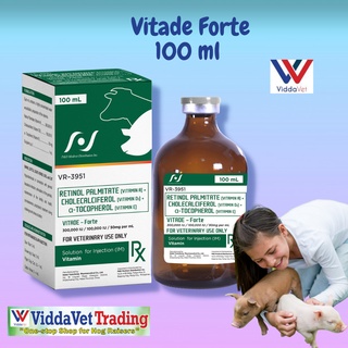 VITADE - Forte (Vitamin A, + D3 + E) 100 ml  for pets, livestock, pigs poultry