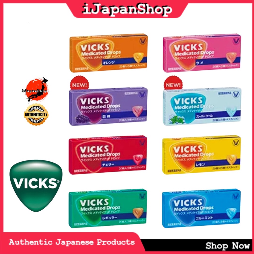 Vicks Vapodrops Candy Cough Relief Throat Irritation Relief Oral