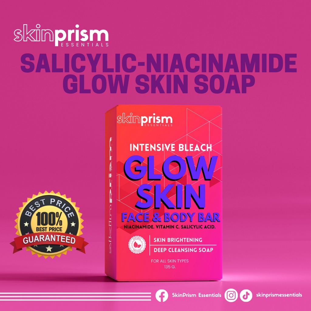 Intensive Bleaching Glow Skin Soap 135g Shopee Philippines