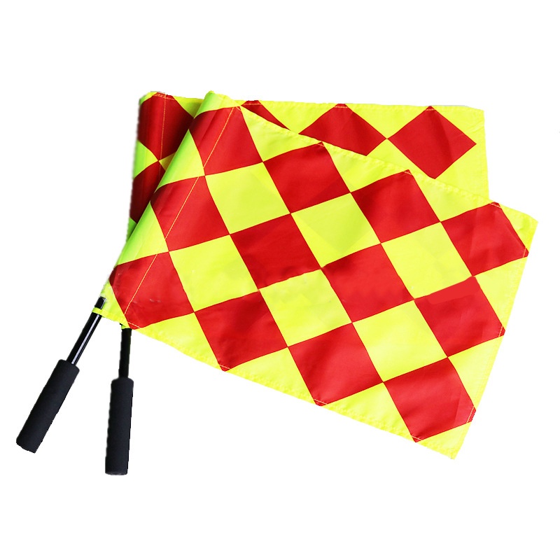 Soccer Referee Flag Sports Match Football Linesman Flags Signal flag