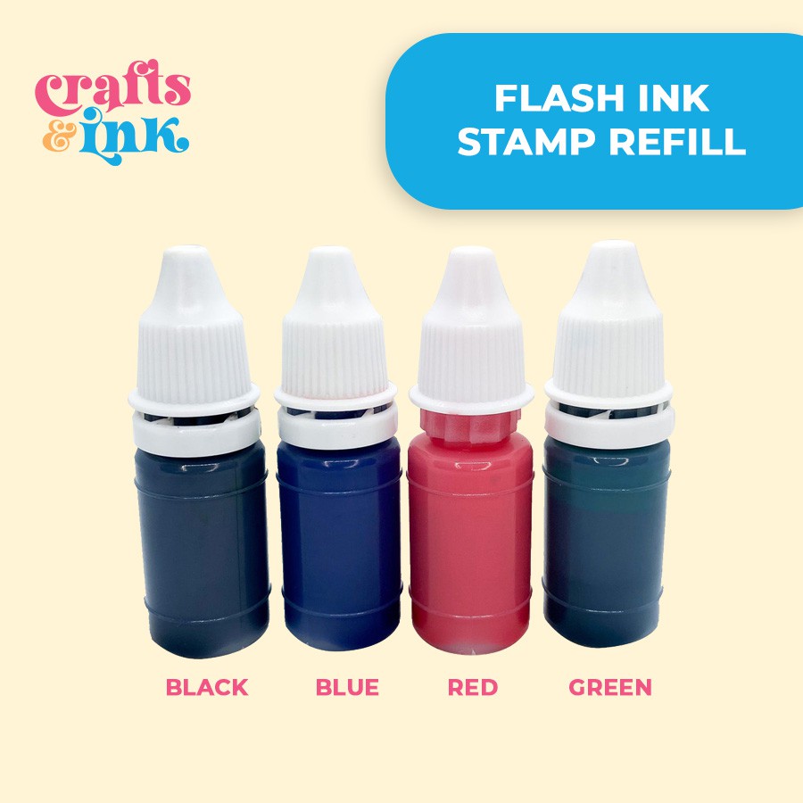 10ml SelfInking Stamp Ink Refill Shopee Philippines