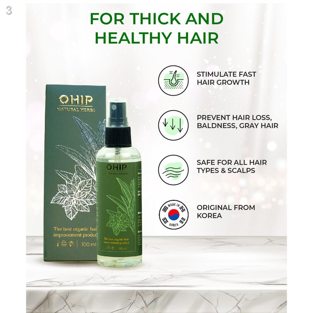 [WHOLESALE] HAIR GROWTH OHIP Spray Grapefruit Ginseng Essential Oil