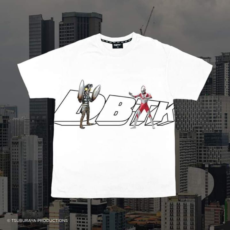 Dbtk X Ultraman Original Brandnew Slant Tee Um Battle W Free Dbtk