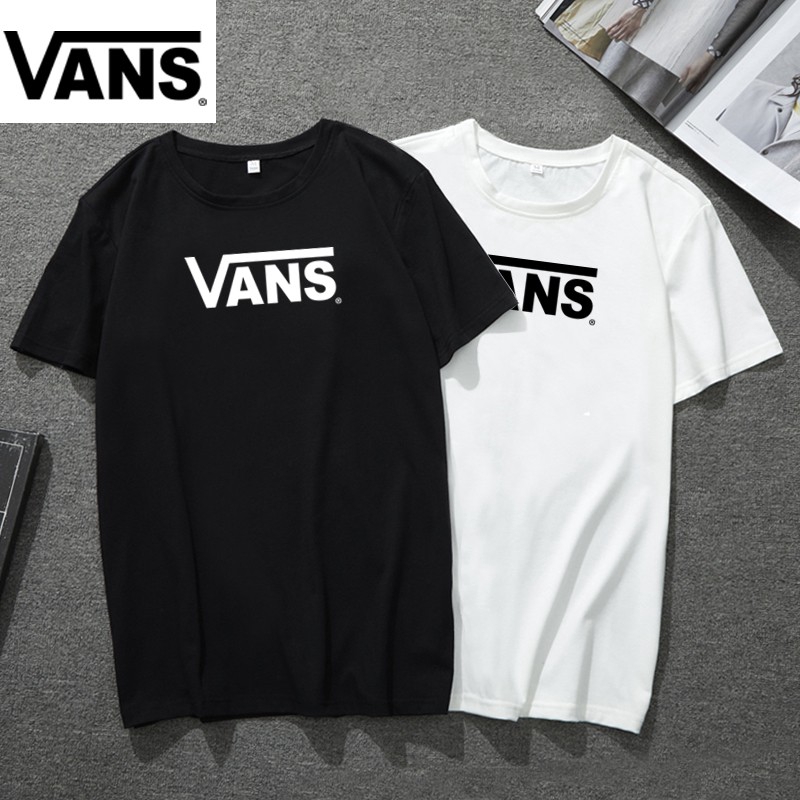 Vans Couple T-Shirt Cotton+Polyester T 