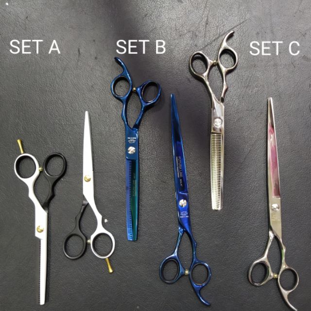 professional scissor set