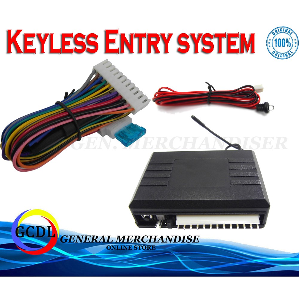 8199 Remote Control Central Locking Kit For Toyota Car Door Lock Keyless  Entry System | Shopee Philippines