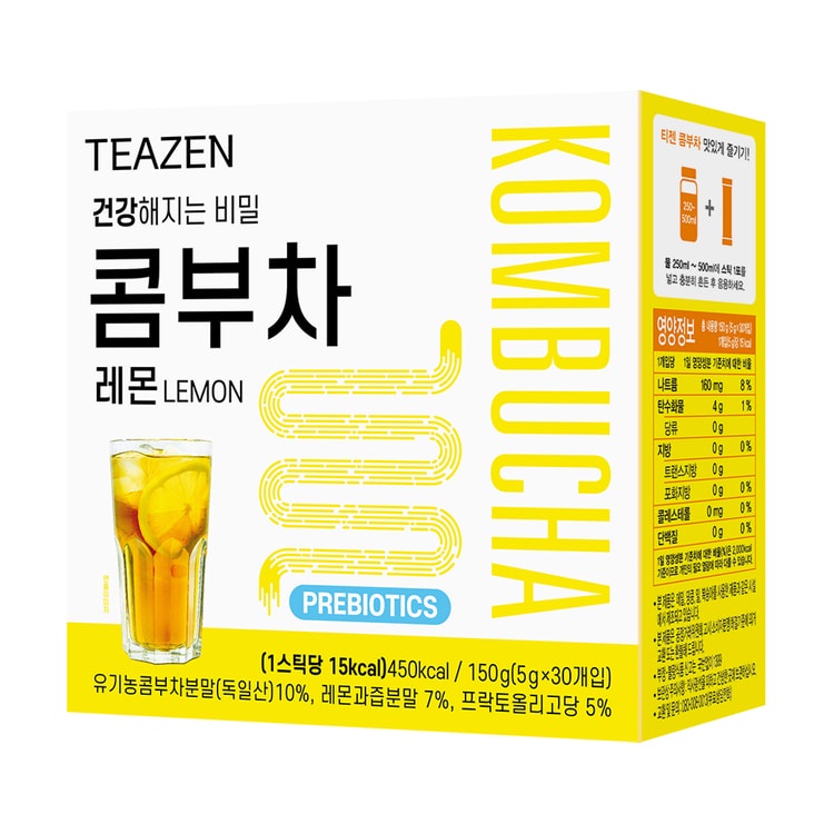 Kombucha Teazen Lemon Tea Shopee Philippines