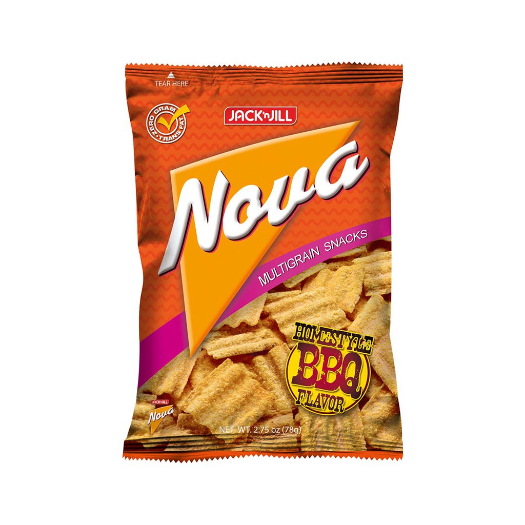 Jack 'N Jill Nova Homestyle Bbq 78G Shopee Philippines
