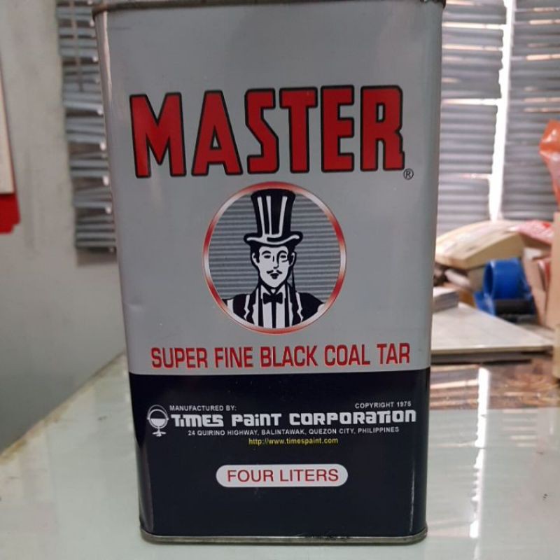 Master Black Coal Tar 1 Gallon Shopee Philippines