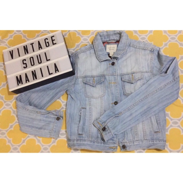 orange denim jacket forever 21