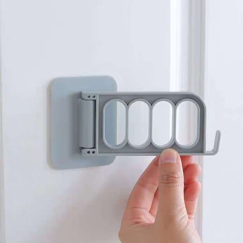 Hanger Hooks , Clothes Storage Rack, Multi Function Self Adhesive Wall Hanging Coat 7032