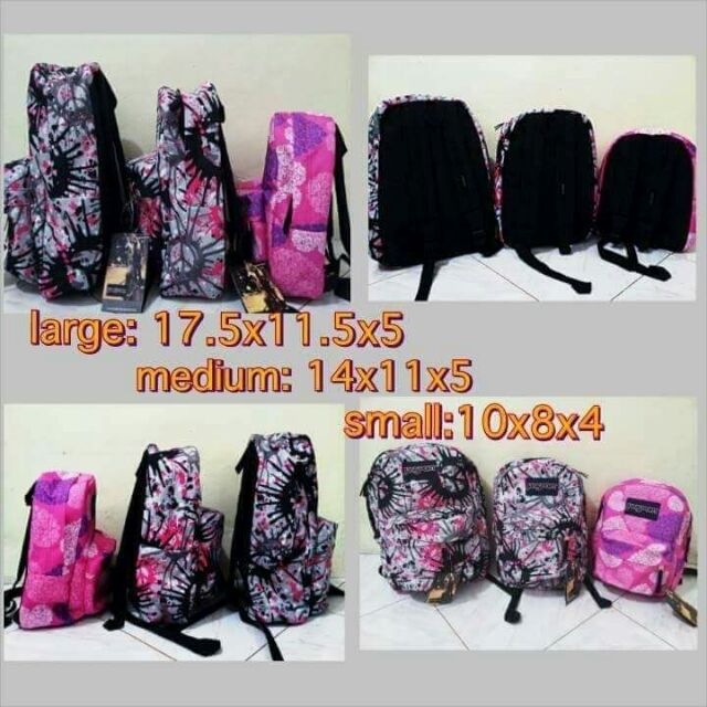 jansport bag small size