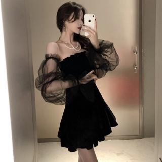 black dress korean