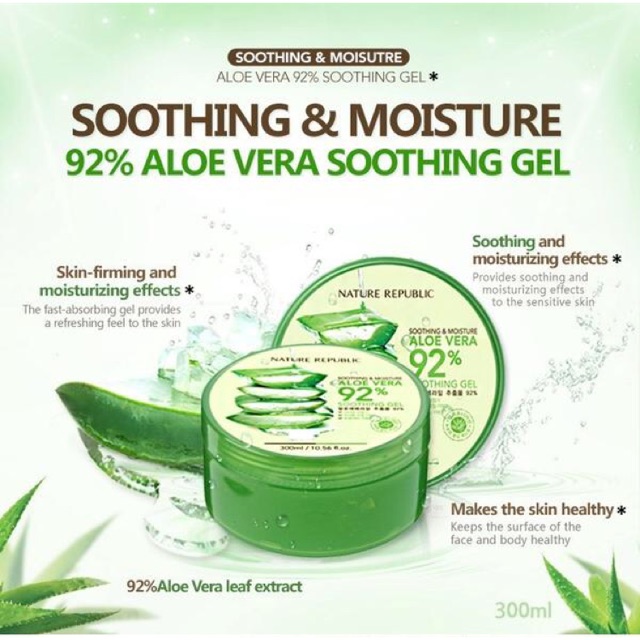 nature republic aloe vera soothing gel price