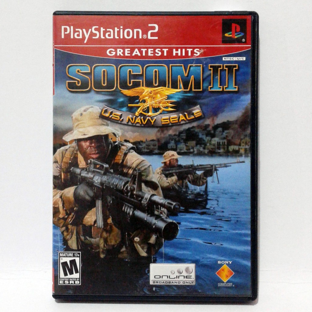 Socom Ii U S Navy Seals Ps2 Playstation 2 Video Game Ntsc U C Shopee Philippines