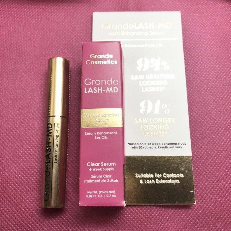 Authentic Grande Cosmetics Grande Lash Grandelash Md Lash Enhancing Serum Clear Serum Shopee 3471