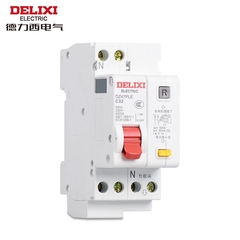 Electrical Safety Delixi Electric Air Switch dz47pDoubleEntry and
