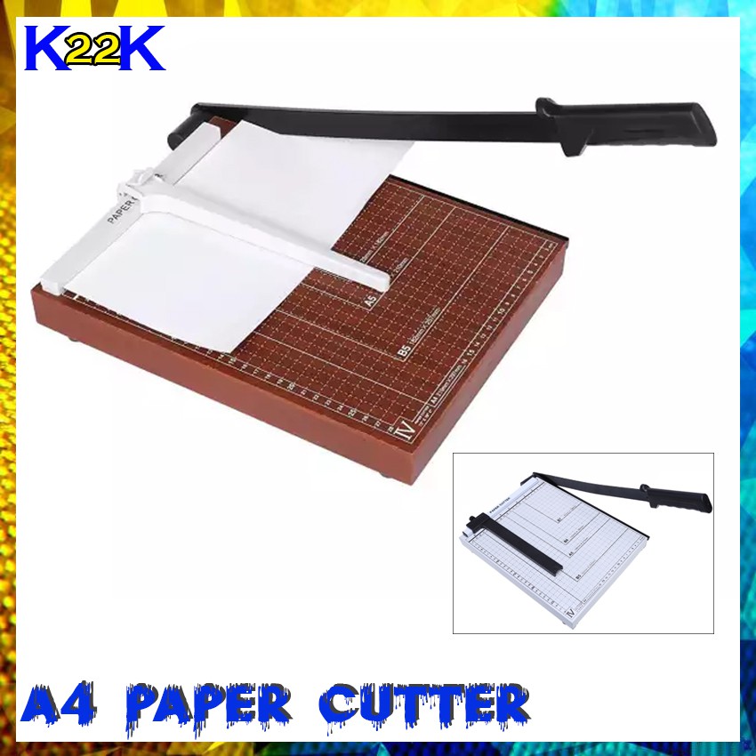K22K-A4 Paper Cutter with Paper Adjuster Office Supply Note: No Option ...