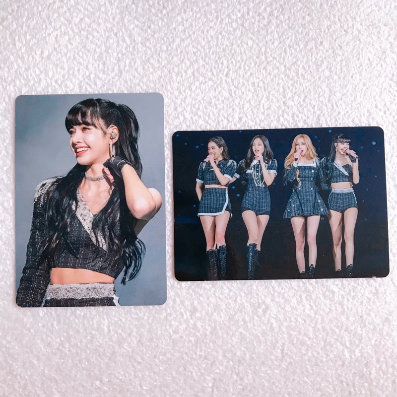 Blackpink Tokyo Dome Tour Dvd Fukuoka Photocard Lisa And Group Pc Shopee Philippines