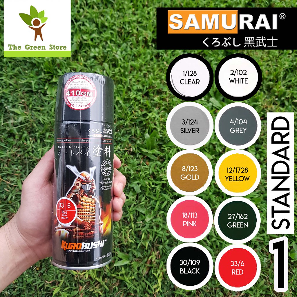 samurai-spray-paint-standard-colors-1-400ml-shopee-philippines