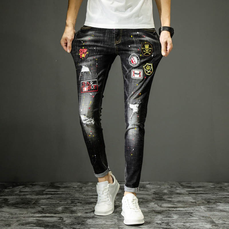 black long jeans