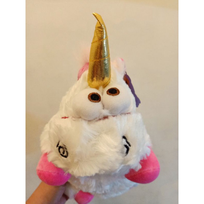 Lucky Agnes Fluffy Unicorn Is A Small One Horned White Goat A Supporting Character In Despicable Me Shopee Philippines