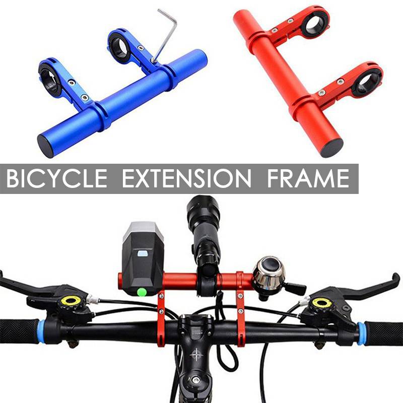 Bicycle Handlebar Extender Bike Frame Extension Mount Holder Multi