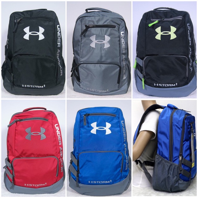 UA Storm Hustle Backpack | Shopee 