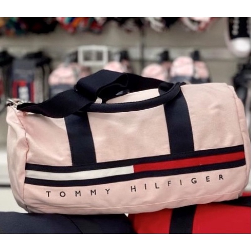 Tommy Hilfiger Duffle Bag / Bag - Small Size | Shopee Philippines