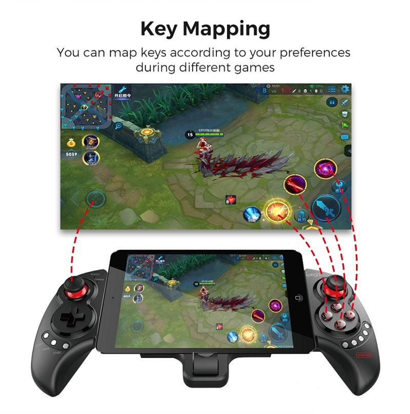 Ipega Pg9023S Upgraded Extending Handle Grip Wireless BT Game