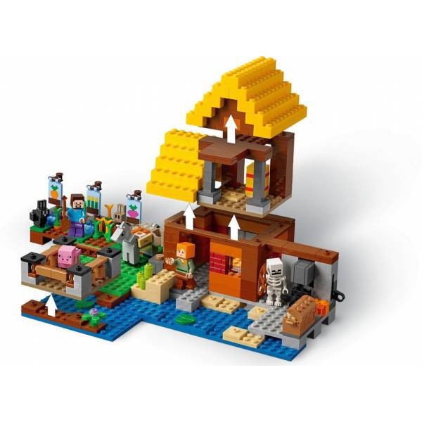 lego minecraft farm cottage 21144