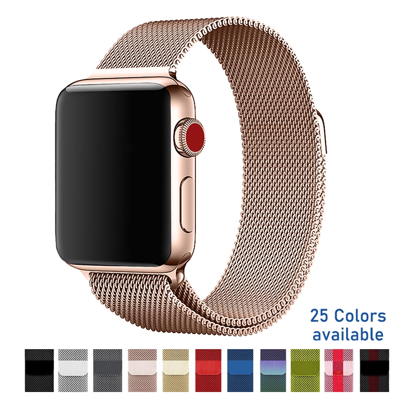 Apple Watch Strap 38mm/40mm 42mm/44mm Band Series SE 6 5 4 3 2 Milanese ...