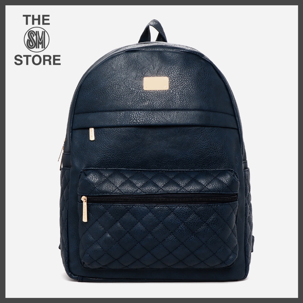 ladies quilted backpack