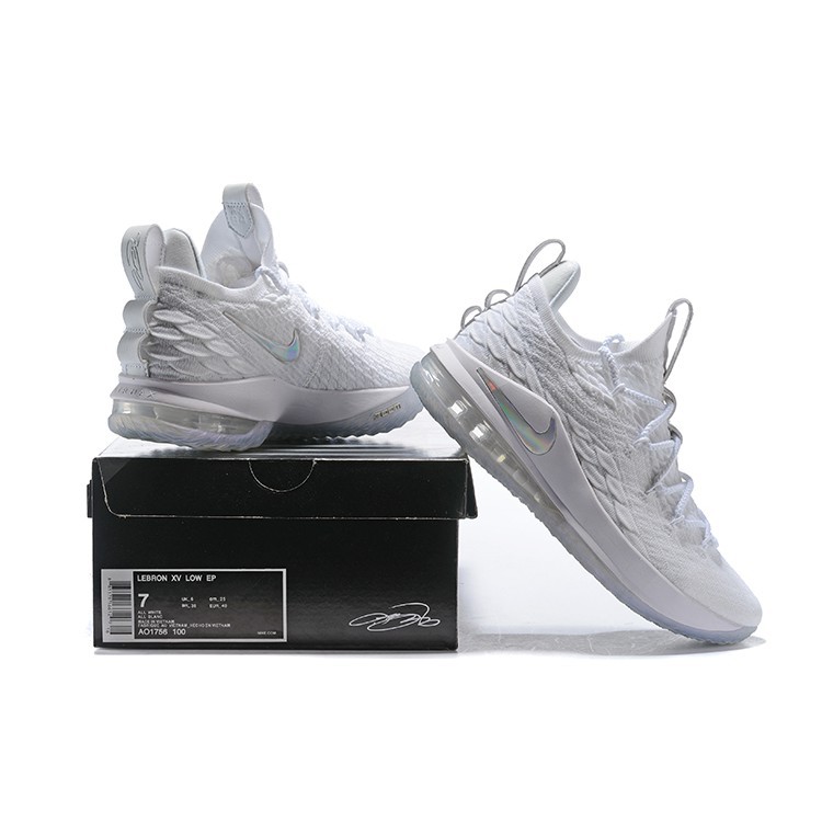 all white lebron shoes