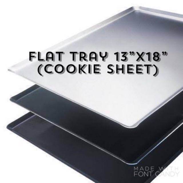 Flat Tray 13x18 Inch Cookie Sheet For Gas Oven Shopee Philippines