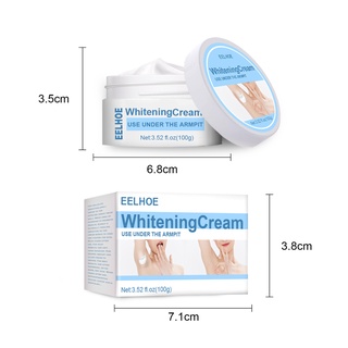 Underarm Whitening Cream Privates Whitening Care Brightening Skin Tone for Neck Back Legs Elbows #7
