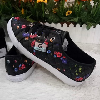 guess floral sneakers