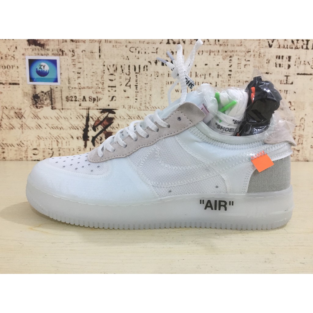 off white x air force one