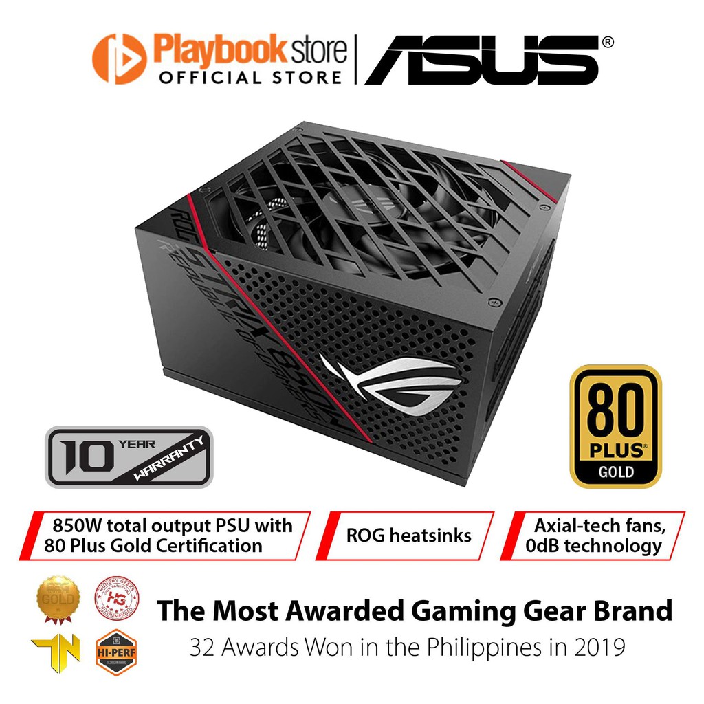 Asus ROG Strix 850W Power Supply with 80 PLUS Gold certification (ROG
