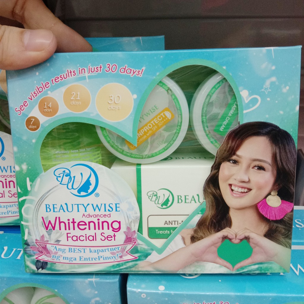 Beautywise Anti Melasma Advanced Whitening Facial Set Shopee Philippines