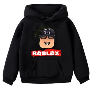 Distro Jacket Hoodie Sweater Boys I Spy Roblox Black Sweeter Hodie Guys Age 6 10 Years Shopee Philippines - black hoodie jacket roblox